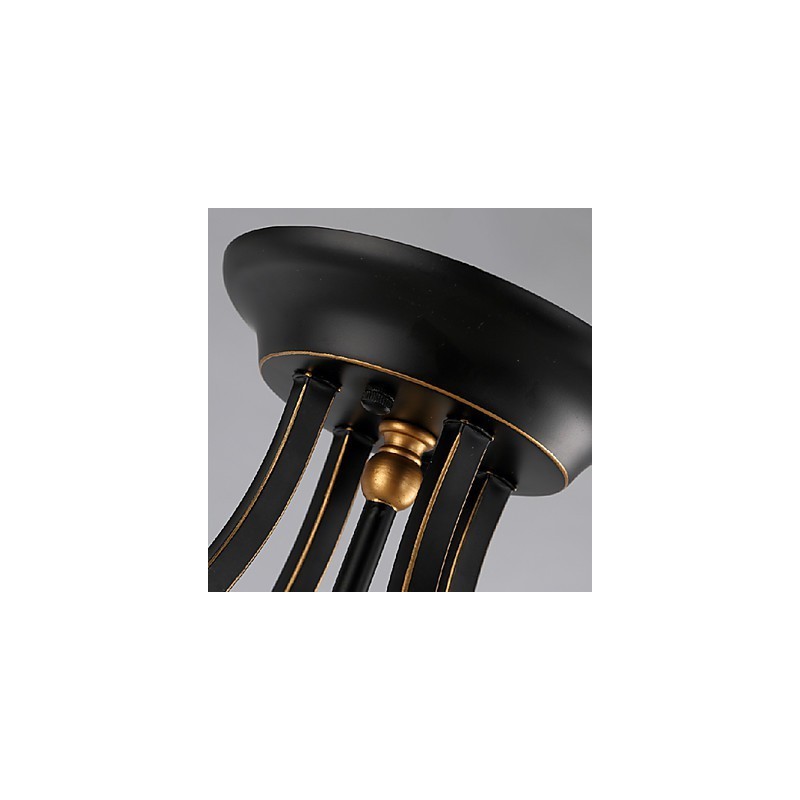 Modern Contemporary Mini Style Electroplated Metal Chandelier