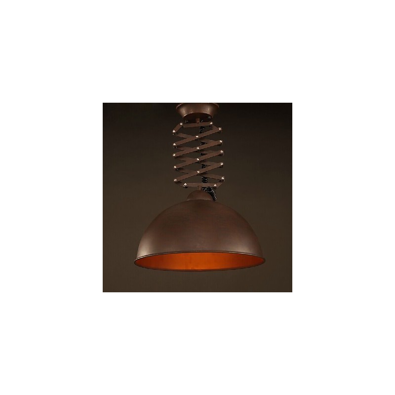 Lamp Shade Black Wrought Iron Flexible Chandelier Industrial Warehouse Cafe Lid Shade Chandelier