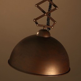 Lamp Shade Black Wrought Iron Flexible Chandelier Industrial Warehouse Cafe Lid Shade Chandelier