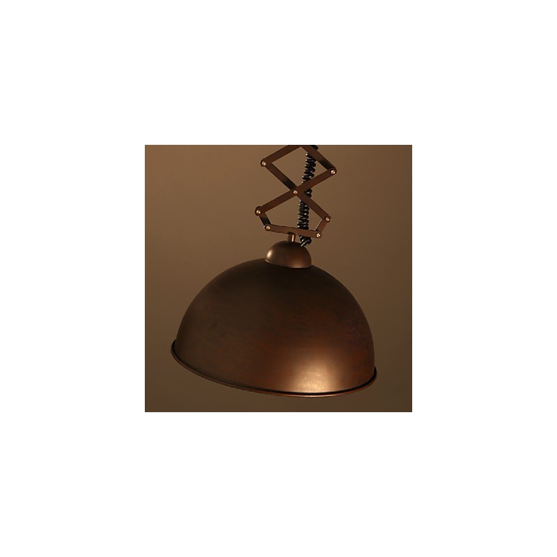 Lamp Shade Black Wrought Iron Flexible Chandelier Industrial Warehouse Cafe Lid Shade Chandelier