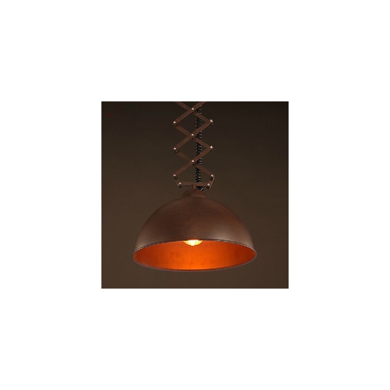 Lamp Shade Black Wrought Iron Flexible Chandelier Industrial Warehouse Cafe Lid Shade Chandelier