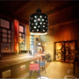 Simple table 3D Glass Creative Pendant