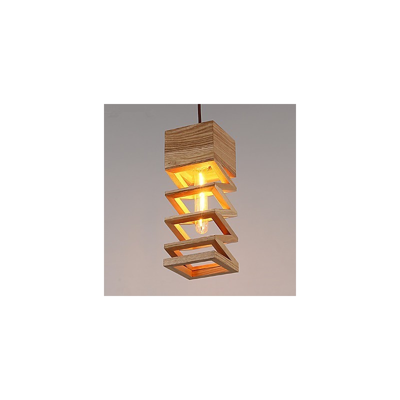 Pendant Lights Country Wood Bamboo