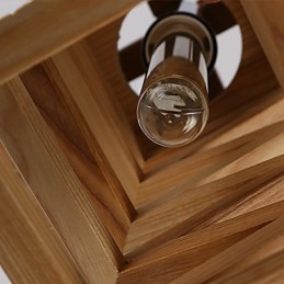 Pendant Lights Country Wood Bamboo