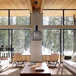 Modern Contemporary Lantern Crystal Mini Style Electroplated Pendant Light