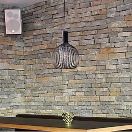 Modern Contemporary Lantern Crystal Mini Style Electroplated Pendant Light