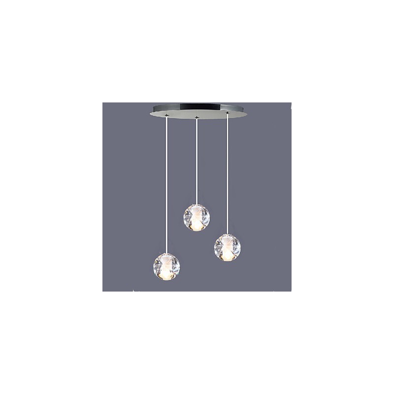 Crystal Glass Chandelier Hail 3B