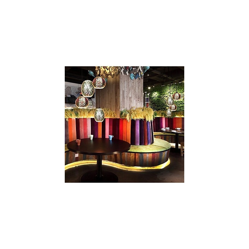 Simple table 3D Glass Creative Pendant