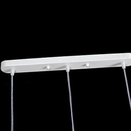 White Pendant Three Lights Pattern Glass Shade Hand Gilt European Retro Classic