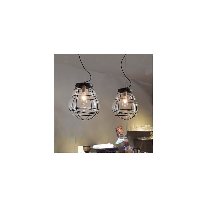 Northern Europe Simple Modern Creative Glass Retro Pendant Lamp