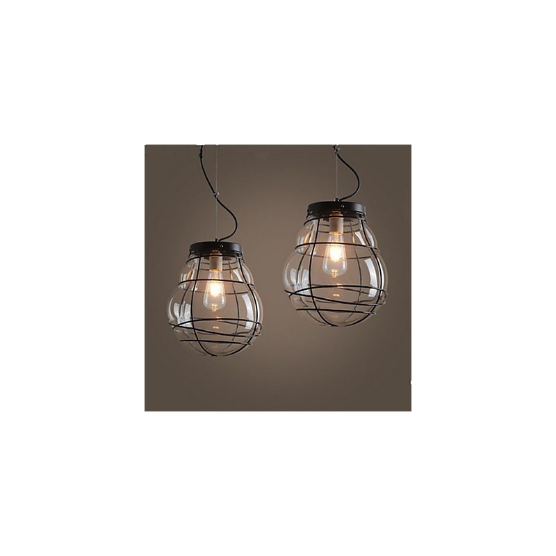 Northern Europe Simple Modern Creative Glass Retro Pendant Lamp