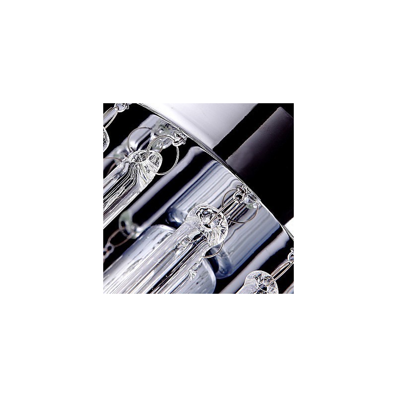 Modern 3 Lights Pendant With Glass Rod