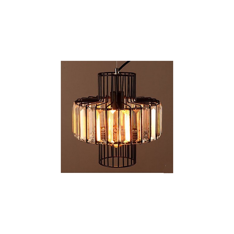 American Country Crystal Small Pendant Lamp