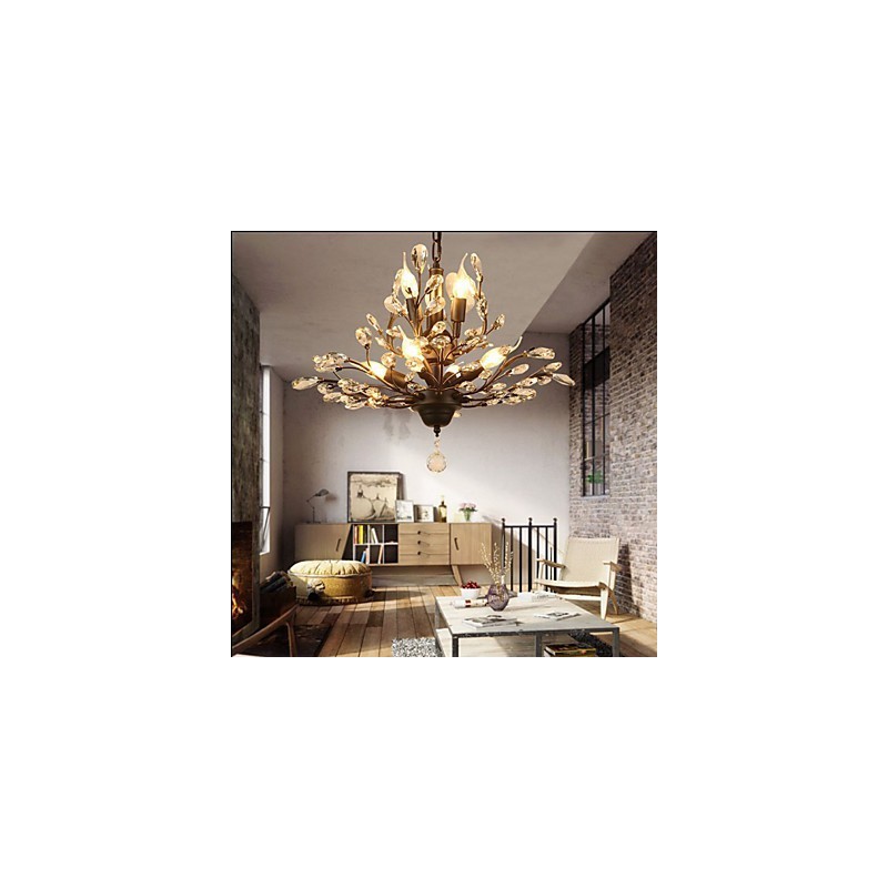 Mediterranean Retro Creative Suction Top Simple Lamps