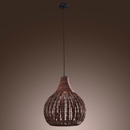 Lantern Country Mini Style Painting Pendant Light