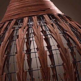 Lantern Country Mini Style Painting Pendant Light