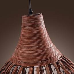 Lantern Country Mini Style Painting Pendant Light