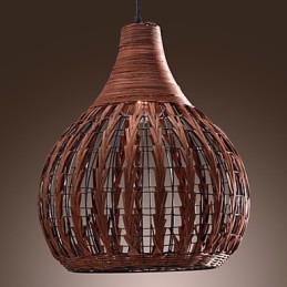 Lantern Country Mini Style Painting Pendant Light