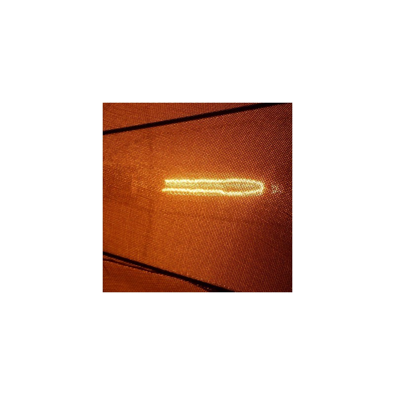 North American Style Retro 1 Light Pendant In Fabric Shade