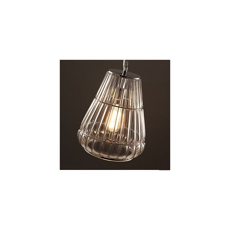 American Style Glass Pendant lamp Industrial Wind Cafe