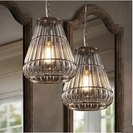 American Style Glass Pendant lamp Industrial Wind Cafe