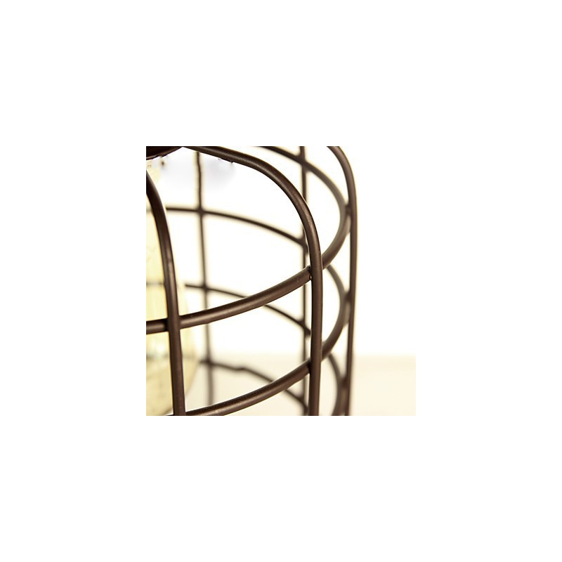 Retro Mini Style Painting Metal Pendant Light