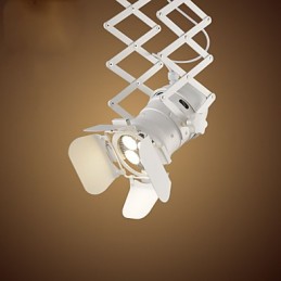 Retro Mini Style Painting Metal Pendant Light Garage