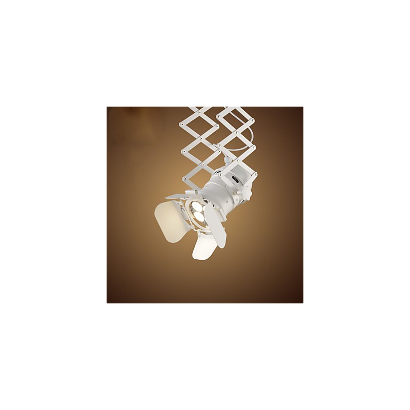 Retro Mini Style Painting Metal Pendant Light Garage