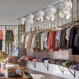 Retro Mini Style Painting Metal Pendant Light Garage