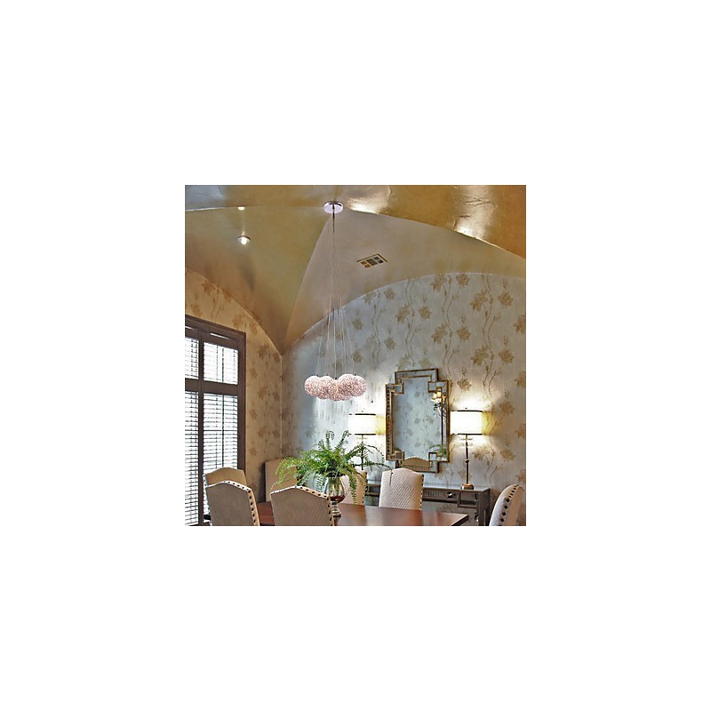 Comtemporary Aluminum Pendant Light with 7 Lights