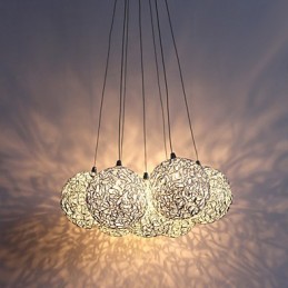 Comtemporary Aluminum Pendant Light with 7 Lights