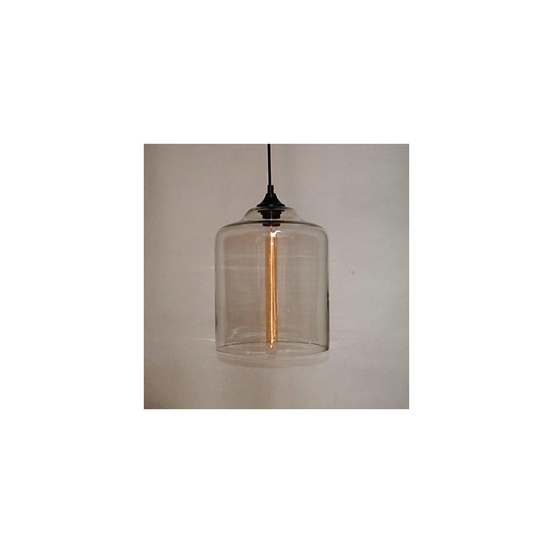 Bottle Design Pendant 1 Light Concise Iron Painting