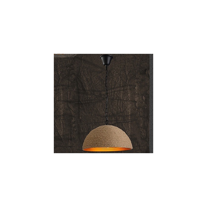 Vintage Wrought Iron Chandelier A Creative Industrial Hemp