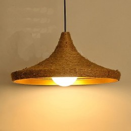 Retro Chandelier C Industrial Hemp