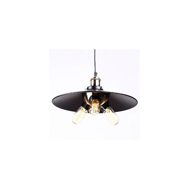 Pendant Light Country Style Wrought Iron