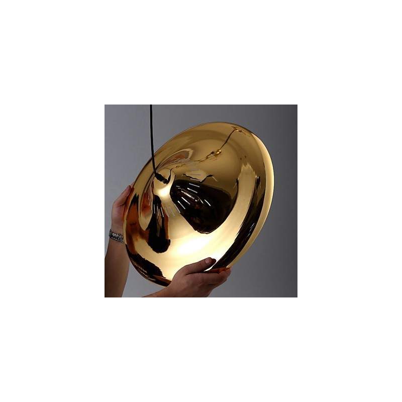 Country Gold Metal Pendant Light Garage