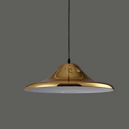 Country Gold Metal Pendant Light Garage