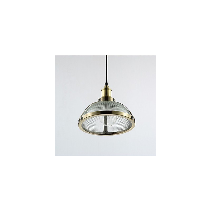 American Retro Glass Lamp Shade Small Pendant Lamp