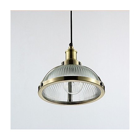 American Retro Glass Lamp Shade Small Pendant Lamp