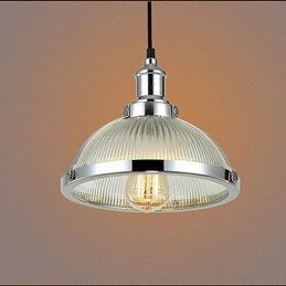 American Retro Glass Lamp Shade Small Pendant Lamp