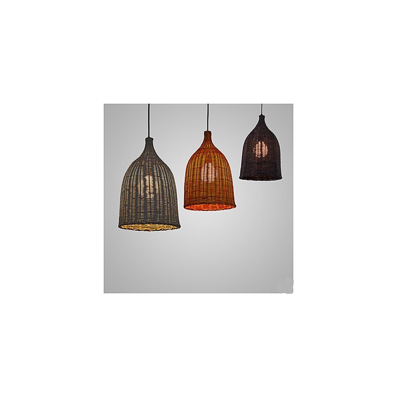 Rattan Chandelier Chandelier Chandelier Creative Retro Rattan lamp