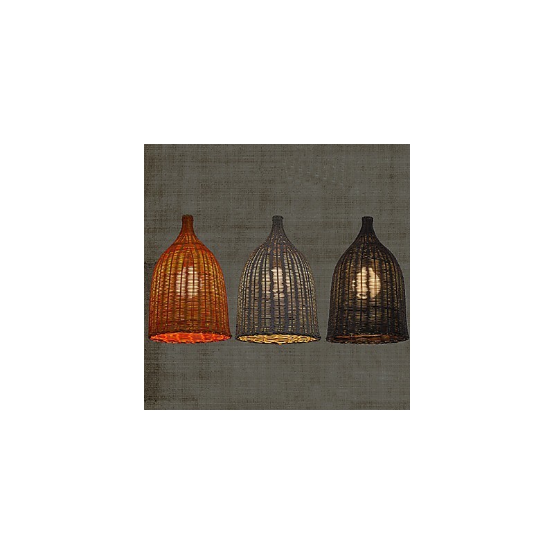 Rattan Chandelier Chandelier Chandelier Creative Retro Rattan lamp
