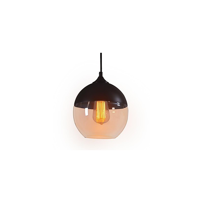 WestMenLights Modern Vintage Glass Ceiling Pendant Light 200mm Diameter