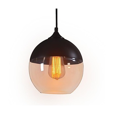 WestMenLights Modern Vintage Glass Ceiling Pendant Light 200mm Diameter