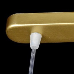 Bronze Pendant Three Lights Moire Glass European Classic