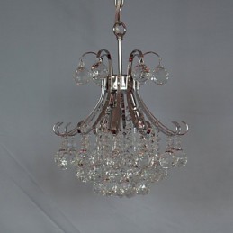 Modern Contemporary Crystal Mini Style Electroplated Chandelier Pendant Light