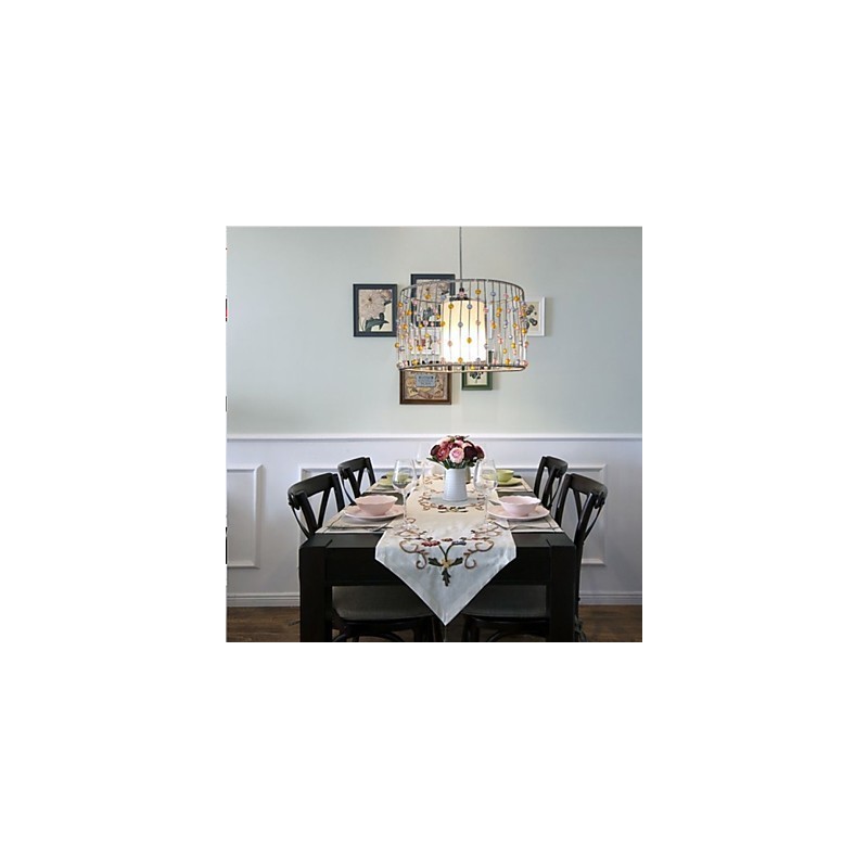 The Single Head Of The Lamp Is a Cylindrical Beads.