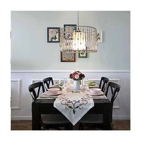 The Single Head Of The Lamp Is a Cylindrical Beads.