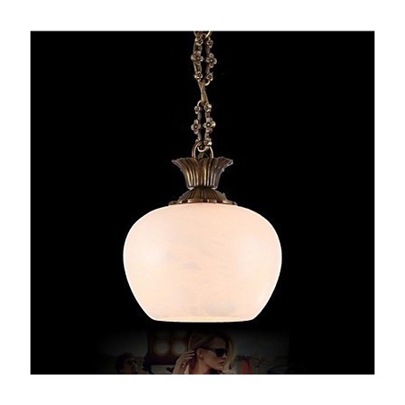 The Spanish Marble Copper Single Chandelier lighting