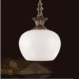 The Spanish Marble Copper Single Chandelier lighting